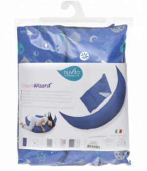 Набір аксесуарів для подушки Nuvita DreamWizard, синій (NV7101BLUE) - Pampik - 5