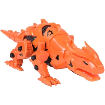 Збірна модель Offtop Ящірка-динозавр, зі звуковими ефектами, 20 деталей (817674) - Pampik