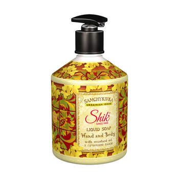 Крем-мило рідке Shik З гірчичним маслом,500 мл (36753) - Pampik