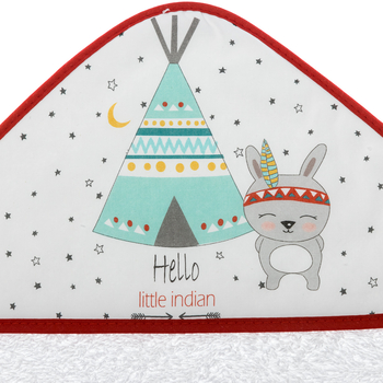 Рушник Interbaby Tipi Oso, блакитний (8100229) - Pampik - 2