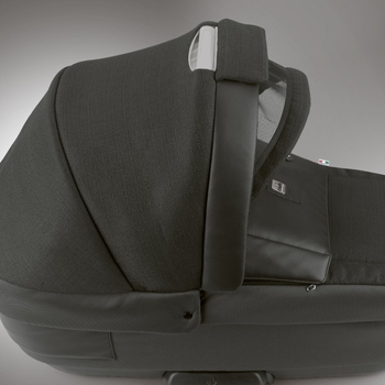 Універсальна коляска 2 в 1 CAM Techno Soul рама срібна, чорна (805T/V94/970/500K) - Pampik - 5