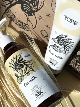Шампунь Yope Oat Milk, для нормального волосся, 300 мл - Pampik - 4