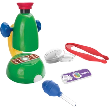 Детский оптический прибор Edu-Toys Мой первый микроскоп 30x (JS003) - Pampik