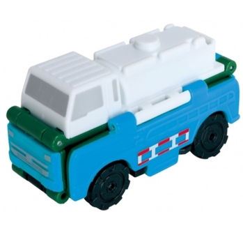 Машинка-трансформер Flip Cars Водовіз і Позашляховий пікап, 2 в 1, 8 см (EU463875-13) - Pampik