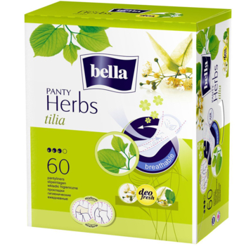 Щоденні прокладки Bella Panty Herbs tilia 60 шт. - Pampik