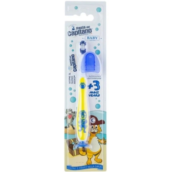Зубна щітка Pasta Del Capitano Baby від 3 років жовта - Pampik