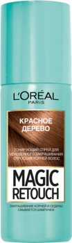 Тонирующий спрей для волос L'Oreal Paris Magic Retouch, тон 06 (красное дерево), 75 мл - Pampik