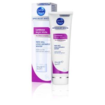 Зубна паста Pearl Drops Luminous Bright White, 75 мл - Pampik