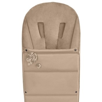 Чехол для ног Cybex Platinum Simply flowers mid beige, бежевый (521001415) - Pampik - 2