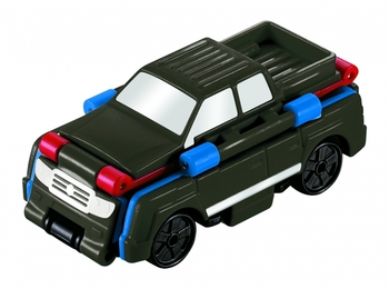 Машинка-трансформер Flip Cars Таксі і Пікап, 2 в 1, 8 см (EU463875-09) - Pampik - 3