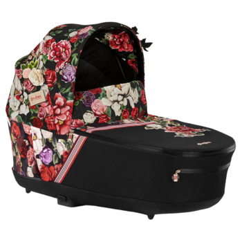 Люлька Cybex Priam Lux R Spring blossom dark, різнобарв'я (522000917) - Pampik