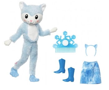 Лялька Barbie Cutie Reveal Зимовий блиск у костюмі хаскі, 30 см (HJL63) - Pampik - 4