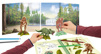 Альбом-гра Motto A/S Dino World (410742) - Pampik - 2