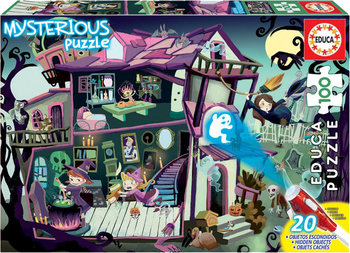 Пазл-головоломка Educa Дом с привидениями, 100 элементов (18611) - Pampik