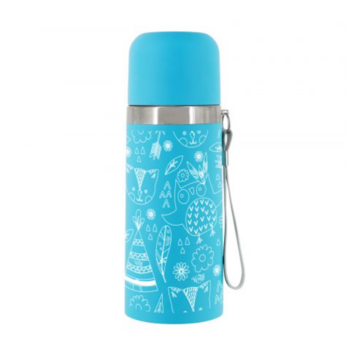 Термос детский Krauff Taal, 350 мл, голубой (26-178-060) - Pampik