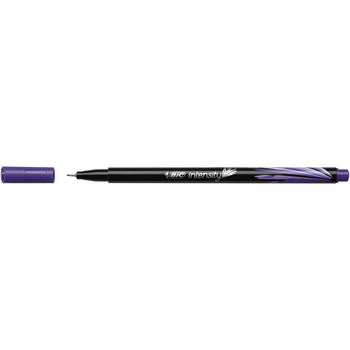 Фломастеры BIC Intensity Fine, фиолетовый, 12 шт. (942066) - Pampik - 4