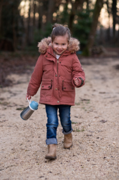 Металевий термопоїльник Beaba, 350 мл, синій (913521) - Pampik - 6