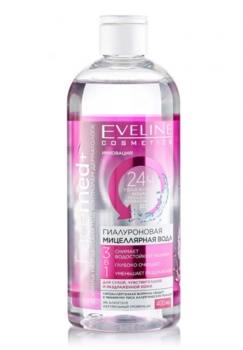 Гиалуроновая мицеллярная вода 3 в 1 Eveline Facemed+, 750 мл (B750FHIAL) - Pampik