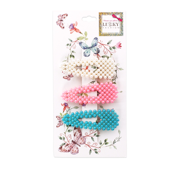 Набор заколок для волос Lukky, 3шт. (T19584) - Pampik - 2