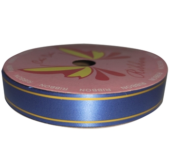 Подарункова обгорткова стрічка, 9 метрів, синій (832948) - Pampik