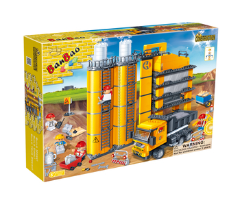 Конструктор BanBao Строительство Песчаный карьер, 262 элементов (8532) - Pampik