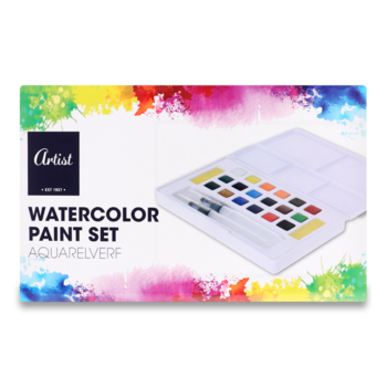 Краски акварельные Artist, 18 цветов (849908) - Pampik