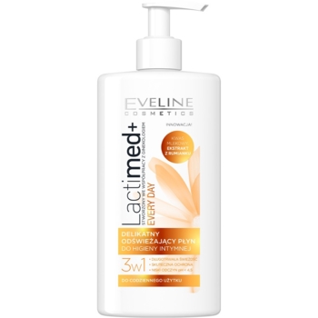Гель для інтимної гігієни Eveline Lactimed+ Every Day 3 в 1 з ромашкою 250 мл (B250LMR) - Pampik