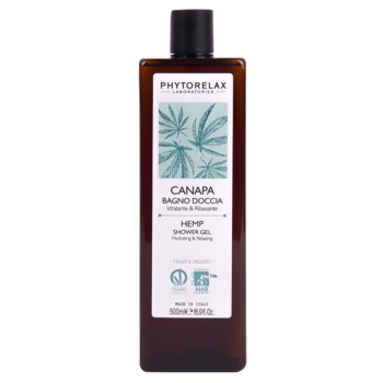 Гель для душу Phytorelax Vegan&Organic Hemp, 500 мл - Pampik