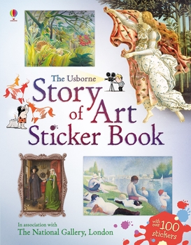 Story of Art Sticker Book - Sarah Courtauld, англ. язык (9781474953092) - Pampik