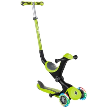 Самокат Globber Go Up Comfort Play 5 в 1 зеленый (463-106-2) - Pampik