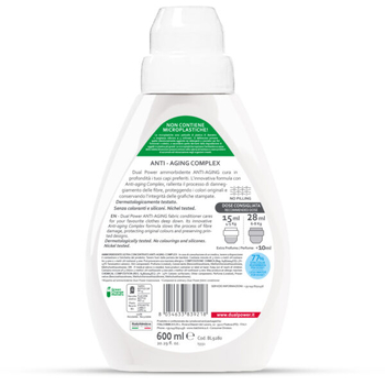 Ультра концентрированный кондиционер для белья Dual Power против износа вещей, 600 мл - Pampik - 2