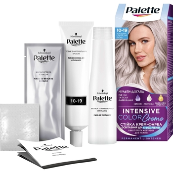 Фарба для волосся Palette ICC 10-19 холодний сріблястий блонд 110 мл (2639337) - Pampik - 2