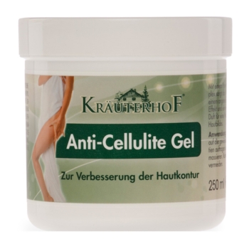 Гель антицелюлітний Krauterhof Anti Cellulite з зігріваючим ефектом, 250 мл (20911) - Pampik