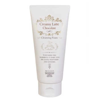 Очищающая пенка для лица Missha Creamy Latte с зеленым чаем,172 мл - Pampik