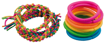 Набор разноцветных резинок для волос Titania Rose, 14 шт. (7993 GIRL) - Pampik