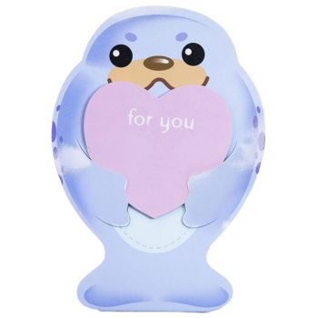 Блокнот детский Malevaro Морской 78x116 мм 40 листов + сердце з липким шаром (52807) - Pampik