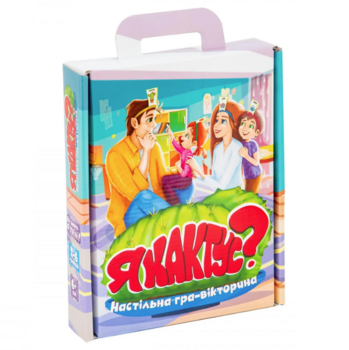 Настольная игра Strateg Я кактус?, укр. язык (30614) - Pampik