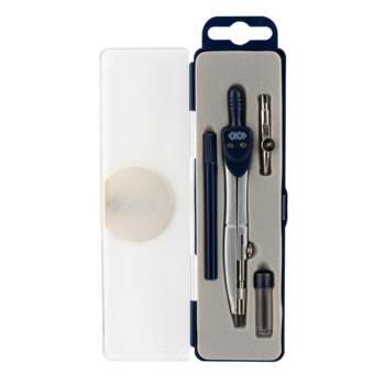 Готовальня ZiBi, 4 предмета, темно-синій (ZB.5303BS-03) - Pampik - 2