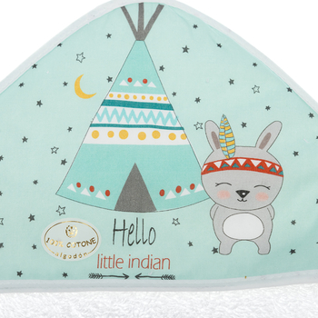 Полотенце Interbaby Tipi Oso, мятный (8100227) - Pampik - 2