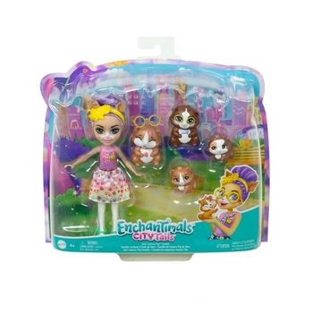 Ігровий набір Enchantimals Сім'я морської свинки (HHB84) - Pampik - 4