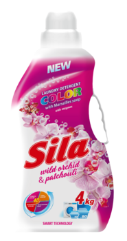 Рідкий засiб для прання Sila Color, 4 кг - Pampik