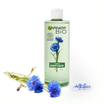 Мицеллярная вода Garnier Bio с цветочной водой василька 150 мл (C6307701) - Pampik - 2