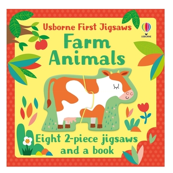Usborne First Jigsaws: Farm Animals - Matthew Oldham, анг. мова (9781474988544) - Pampik