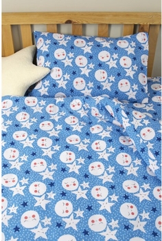 Дитяча постільна білизна для немовлят Lotus LoNy, ранфорс, синій, 3 предмети (svt-2000022224987) - Pampik