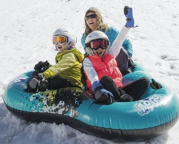 Надувной тюбинг Bestway, трехместный, 152x152 см, голубой (BW 39052E) - Pampik - 7