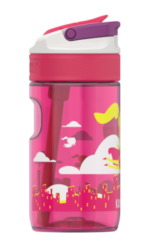 Поїльник Kambukka Lagoon Flying Supergirl, 400 мл, розовий (11-04015) - Pampik - 3