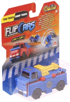 Машинка-трансформер Flip Cars Кран і Самоскид, 2 в 1, 8 см (EU463875-01) - Pampik - 4