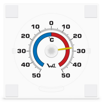 Віконний біметалевий термометр Склоприлад ТББ (300506) - Pampik