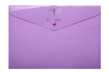 Папка на кнопці Buromax Pastel, А4, фіолетовий (BM.3953-26) - Pampik