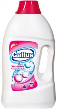Гель для прання Gallus Sensіtive Делікатний, 95 прань, 4 л (54677) - Pampik